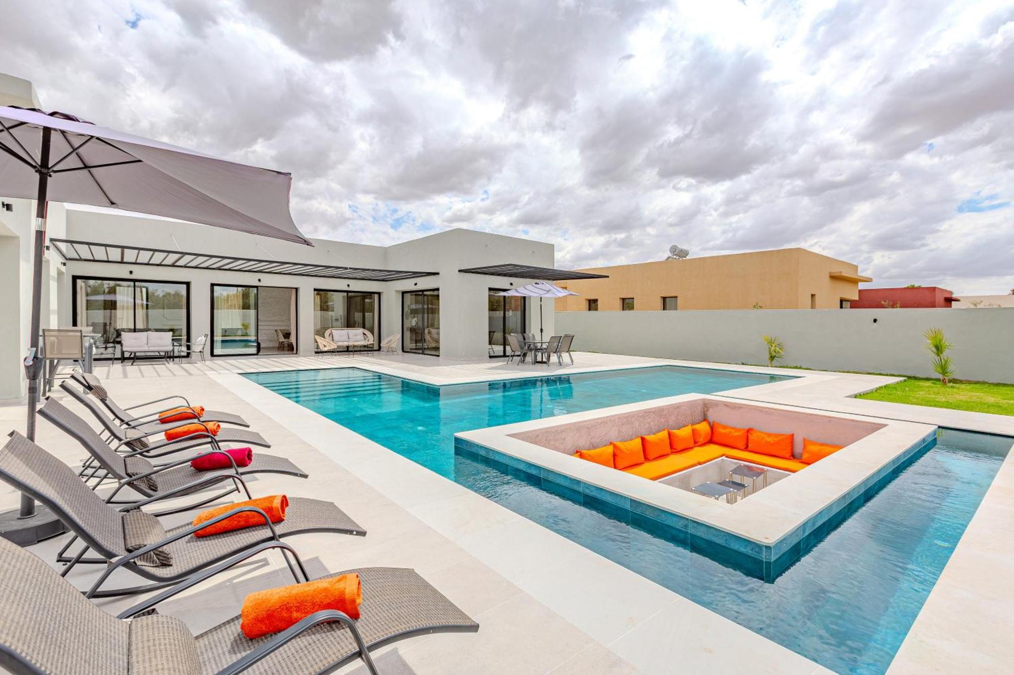 Charmante Aya! Elegante & Calme Avec Piscine Villa Marrakesh