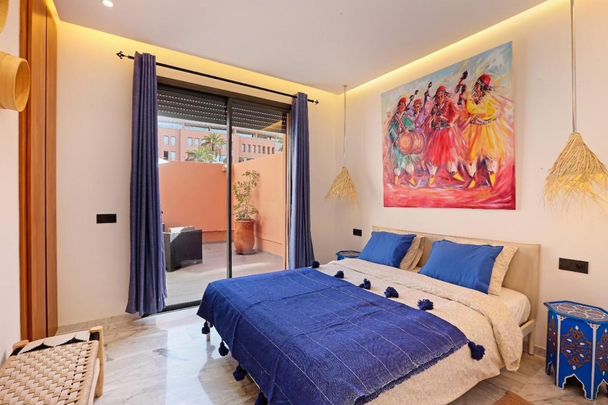 Heart Of 2br 2patios Fiber Ac Modern New Calm * Marrakesh