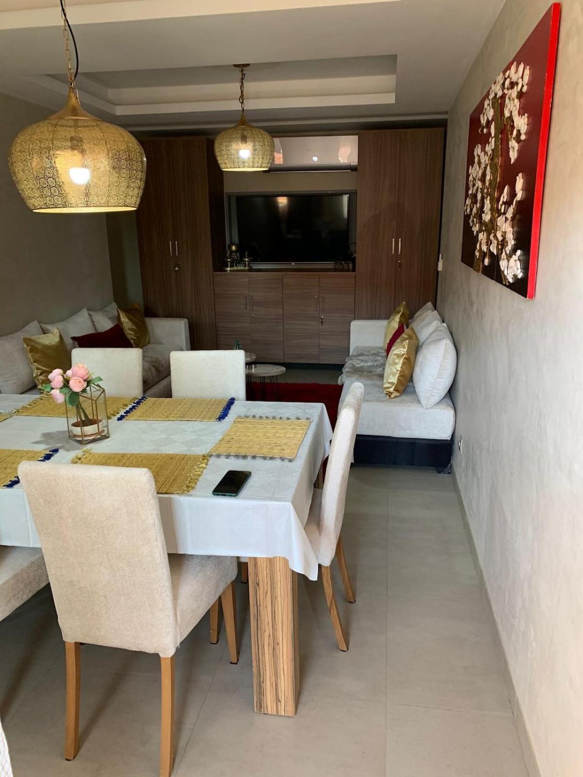 Apartment Neuf Climatise, Centre Marrakech.