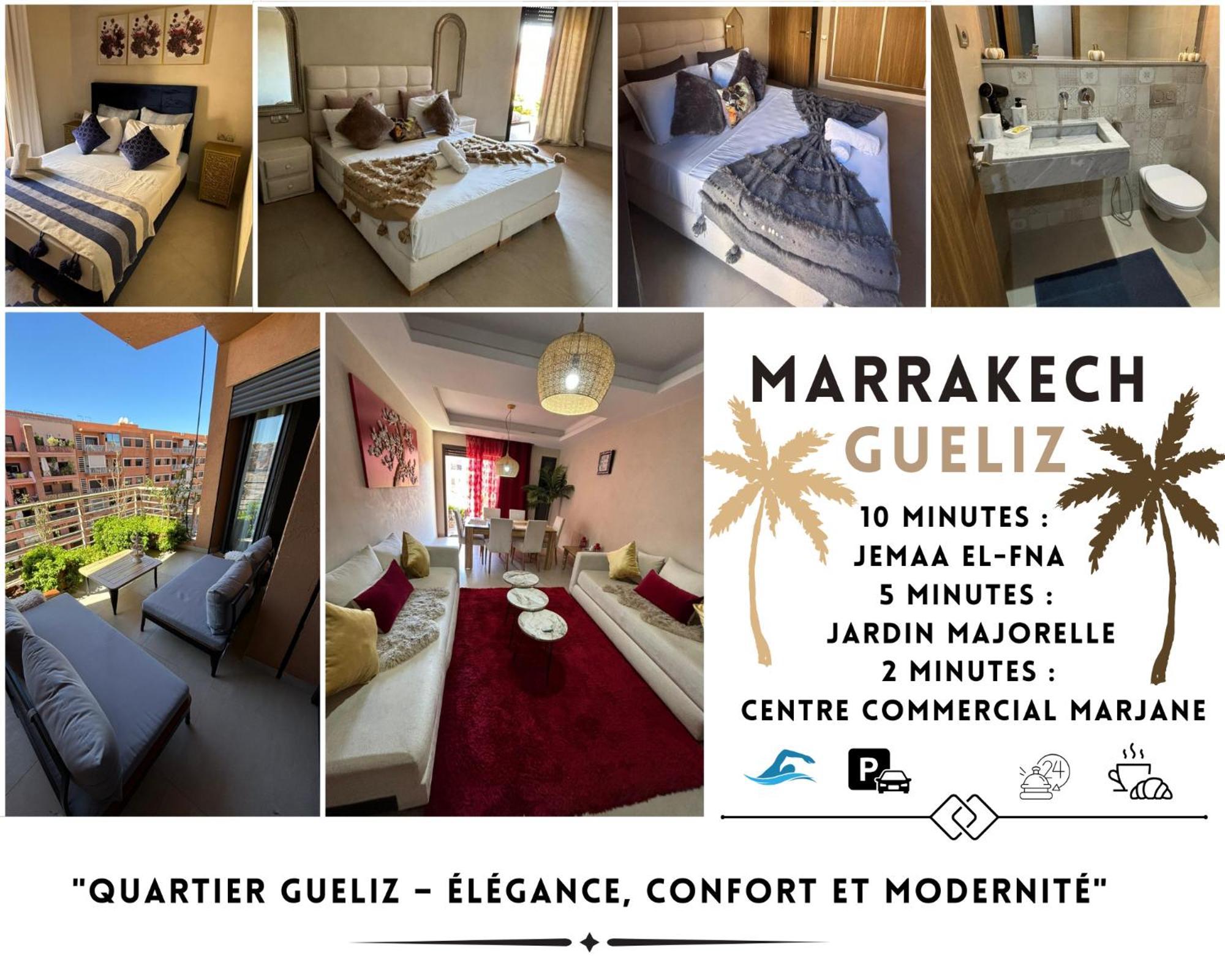 Neuf Climatise, Centre Marrakech. *