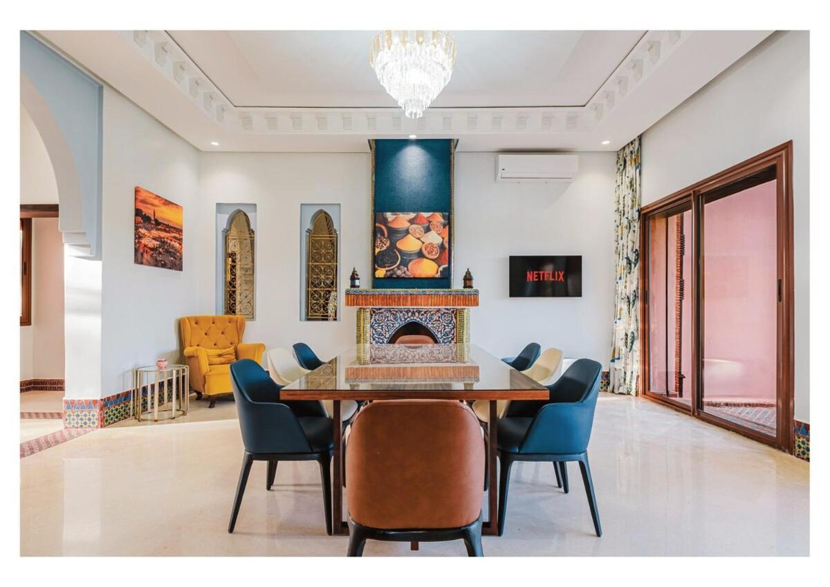 Villa Magnolia Avec Jacuzzi, Cuisiniere, Piscine Marrakesch