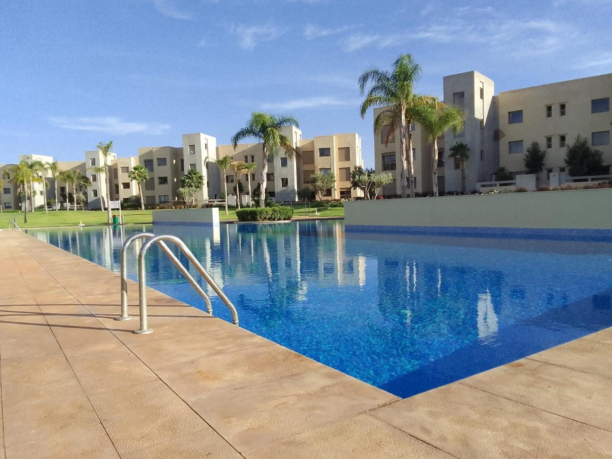 Cosy Flat 2 Bedrooms With Pool And Garden Apartment Marrakesh