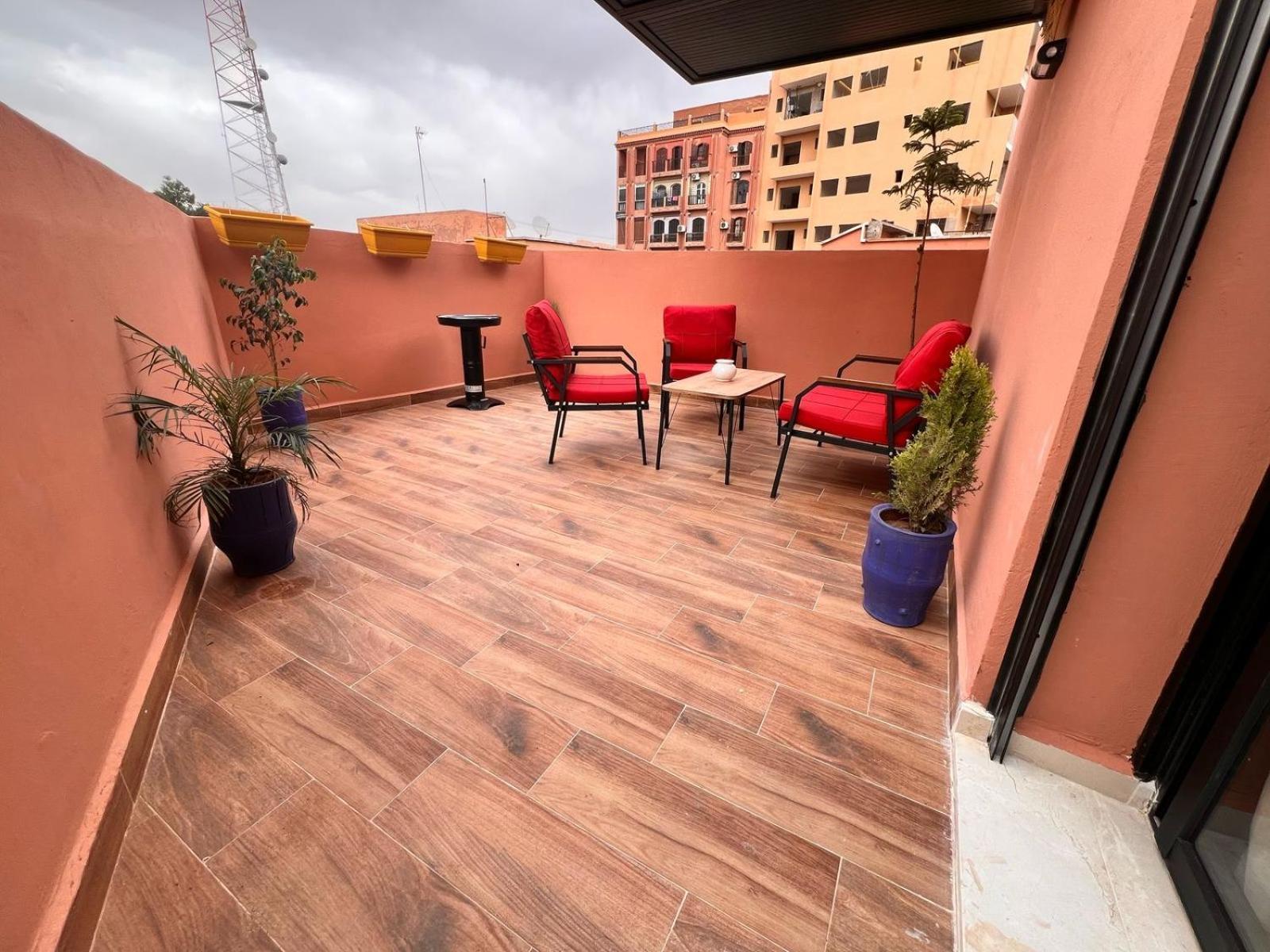 Chic Avec Terrasse A Gueliz