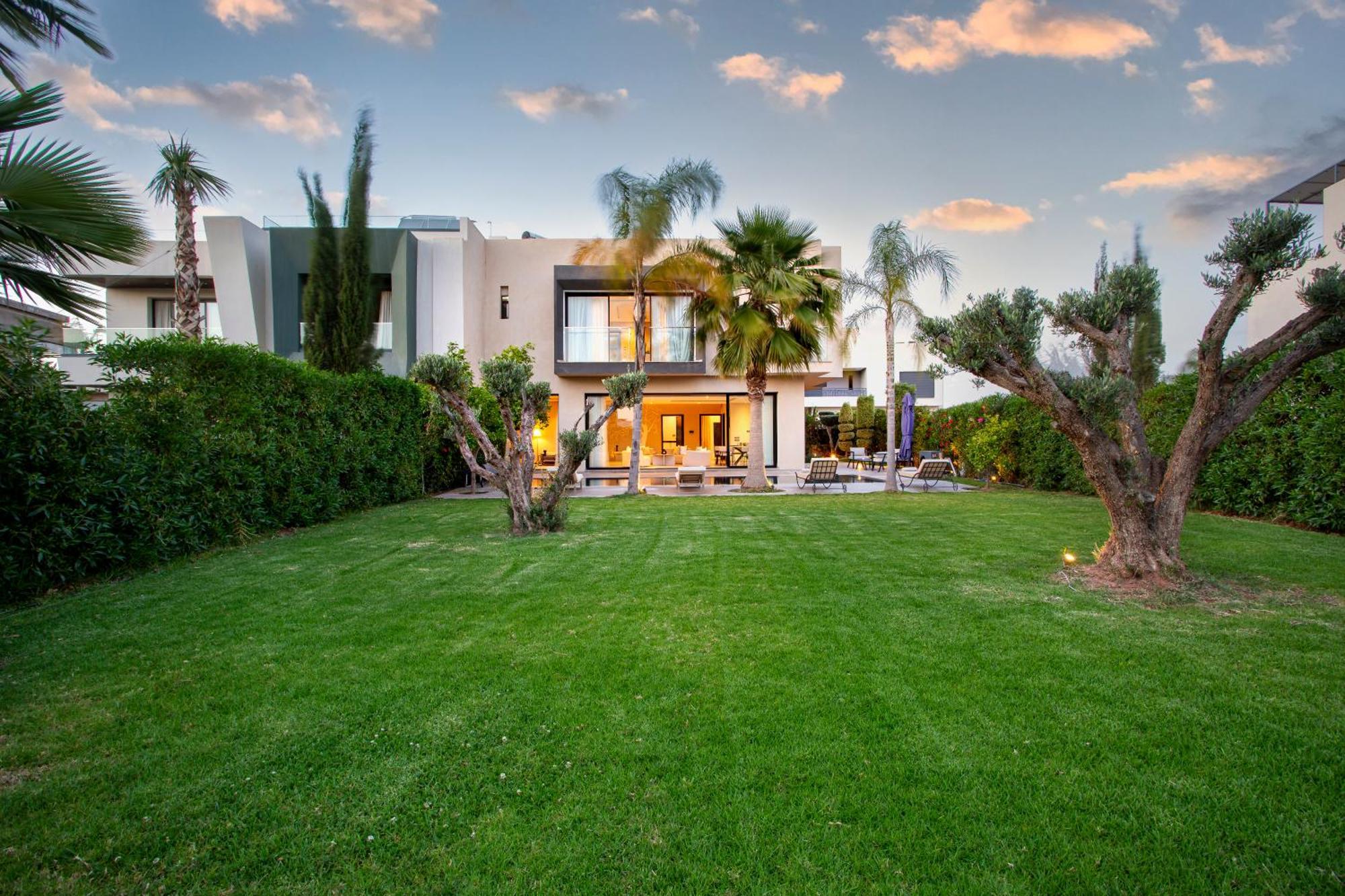 Argana Moderne Et Luxueuse Piscine Chauffee Villa *