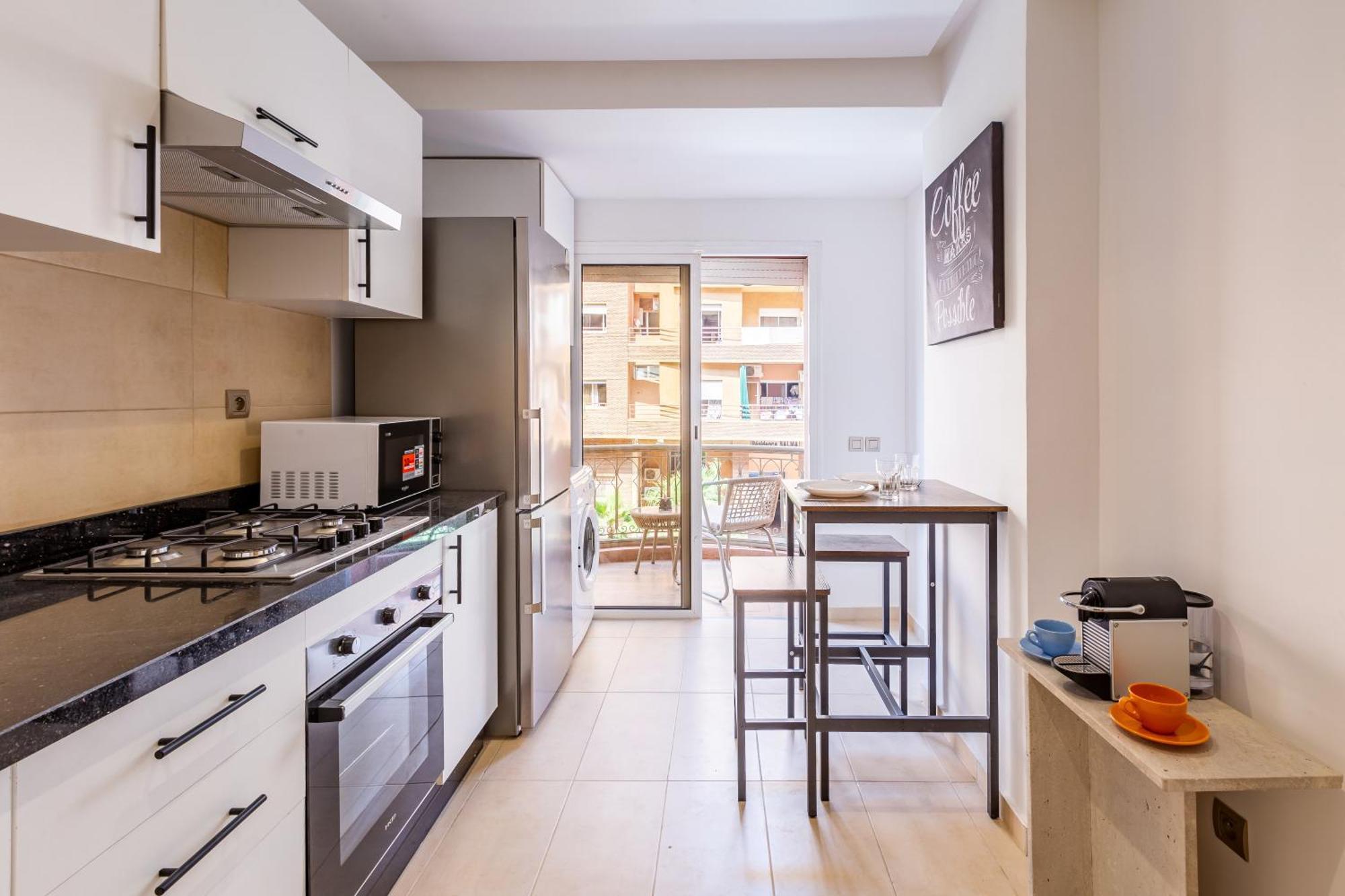 Appartement Joli Cocon A Marrakech Balcon Prive Et Confort *