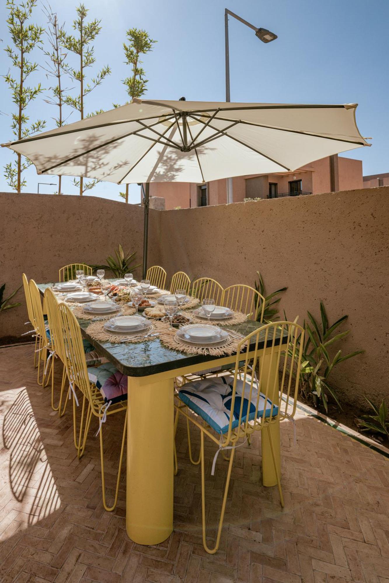 Secret Oasis - 4 Bedroom Rooftop, Pool&ac - Up To 10 Guests Villa Marrakesh