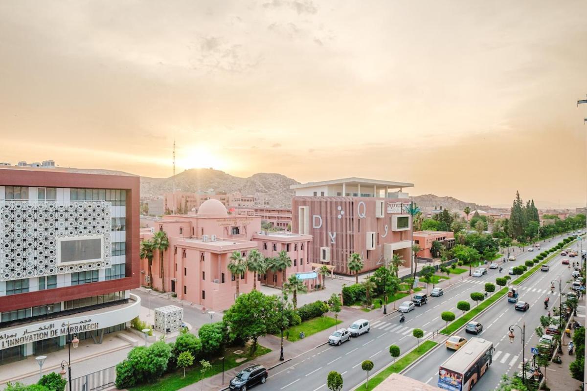 Luxury In Heart Gueliz Panoramic Views Apartamento Marrakesh