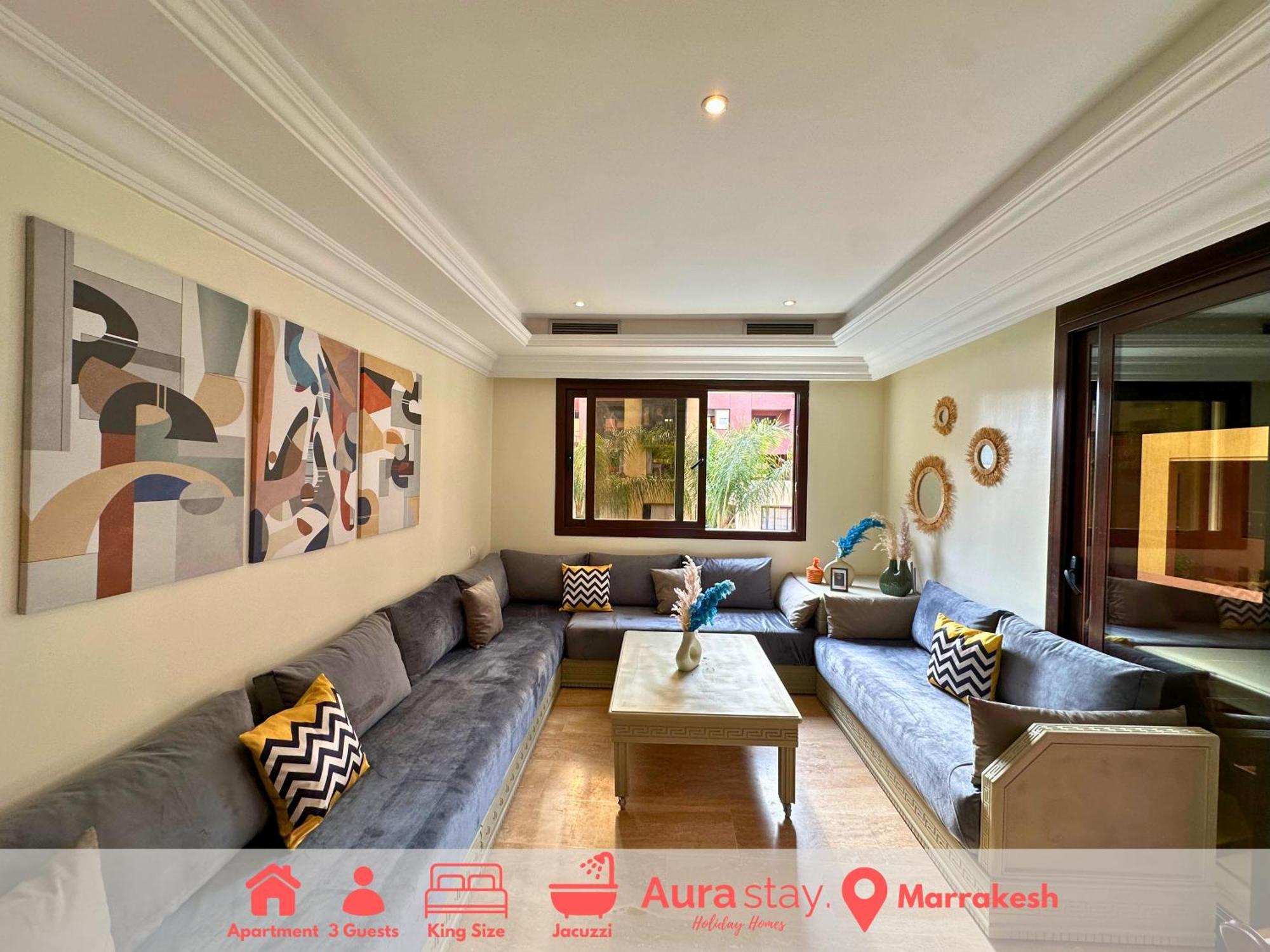 Calme, Gueliz Apartment