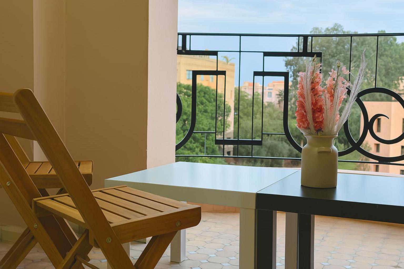 Luxurious M Avenue Hivernage - Next To Pestana Cr7 - Panoramic View & Pool Marrakesch