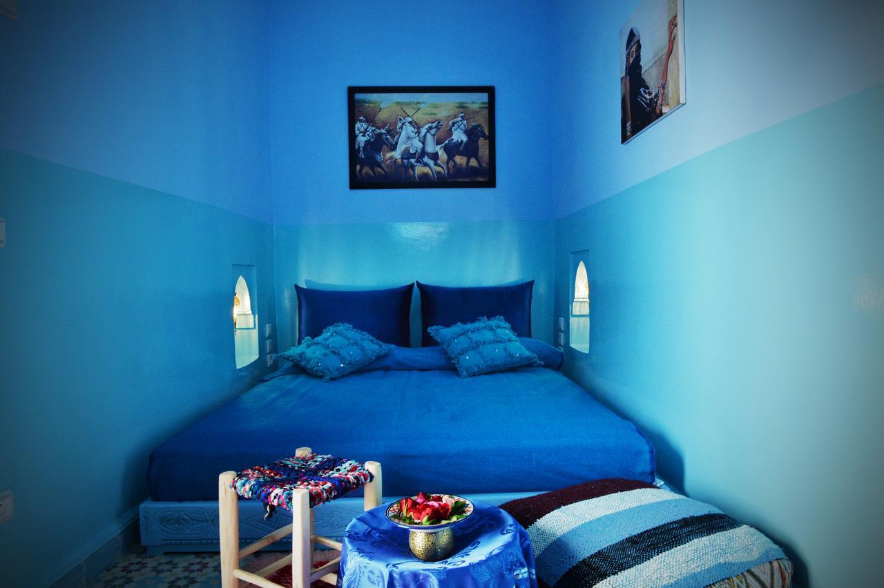 Couette-café Bleu Topaze Marrakesh
