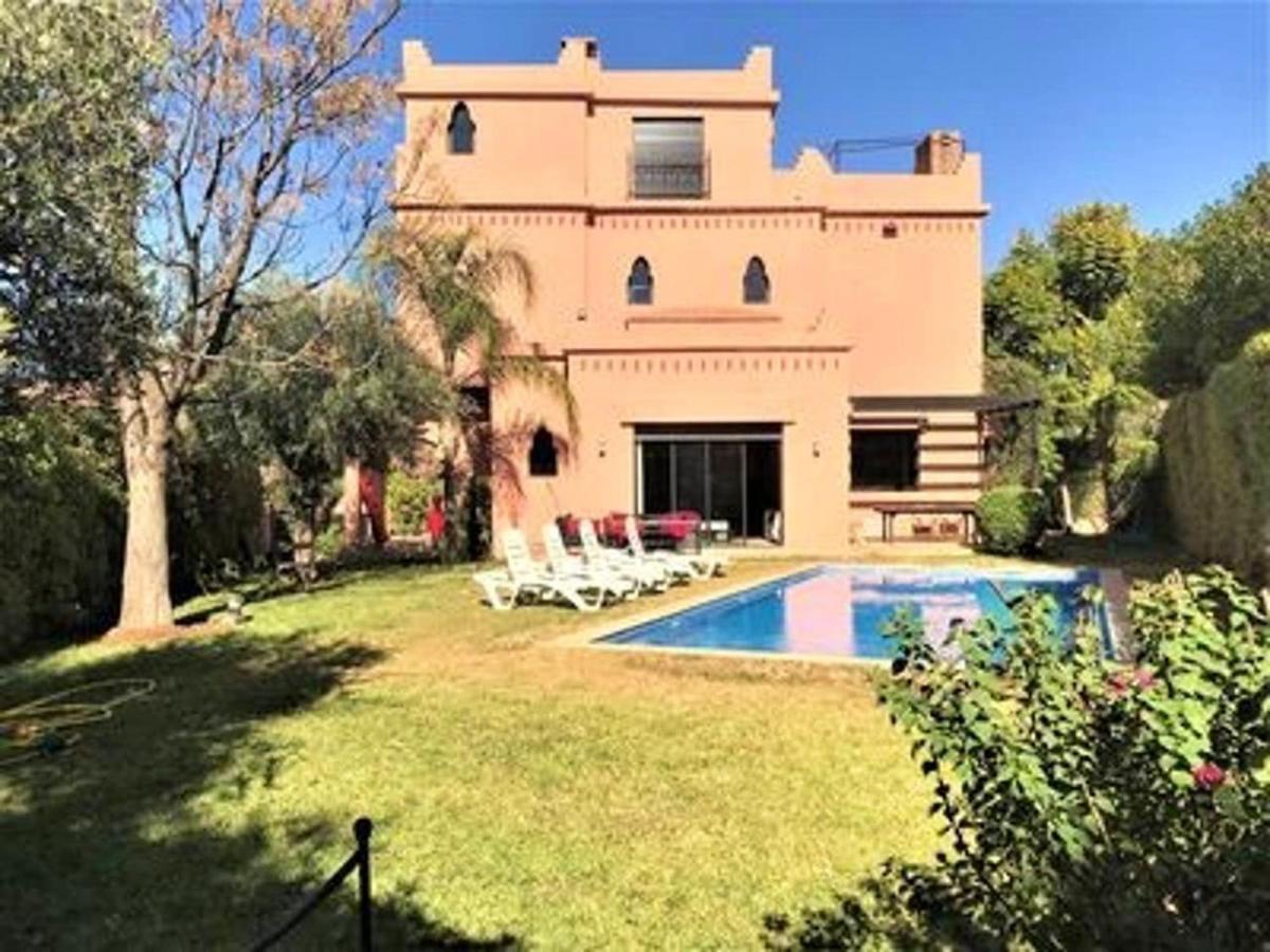 5 Bedrooms With Private Pool Enclosed Garden And Wifi At Marrakech Annakhil