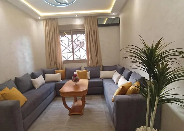Appartement Mima Marrakech Proche Centre Ville, Cosy Et Spacieux