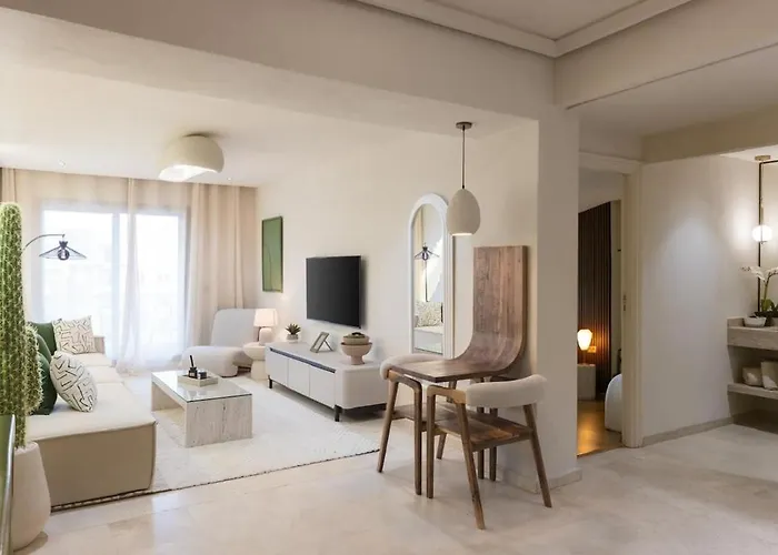 Gueliz Luxe Living Unique Design With Pool & Gym