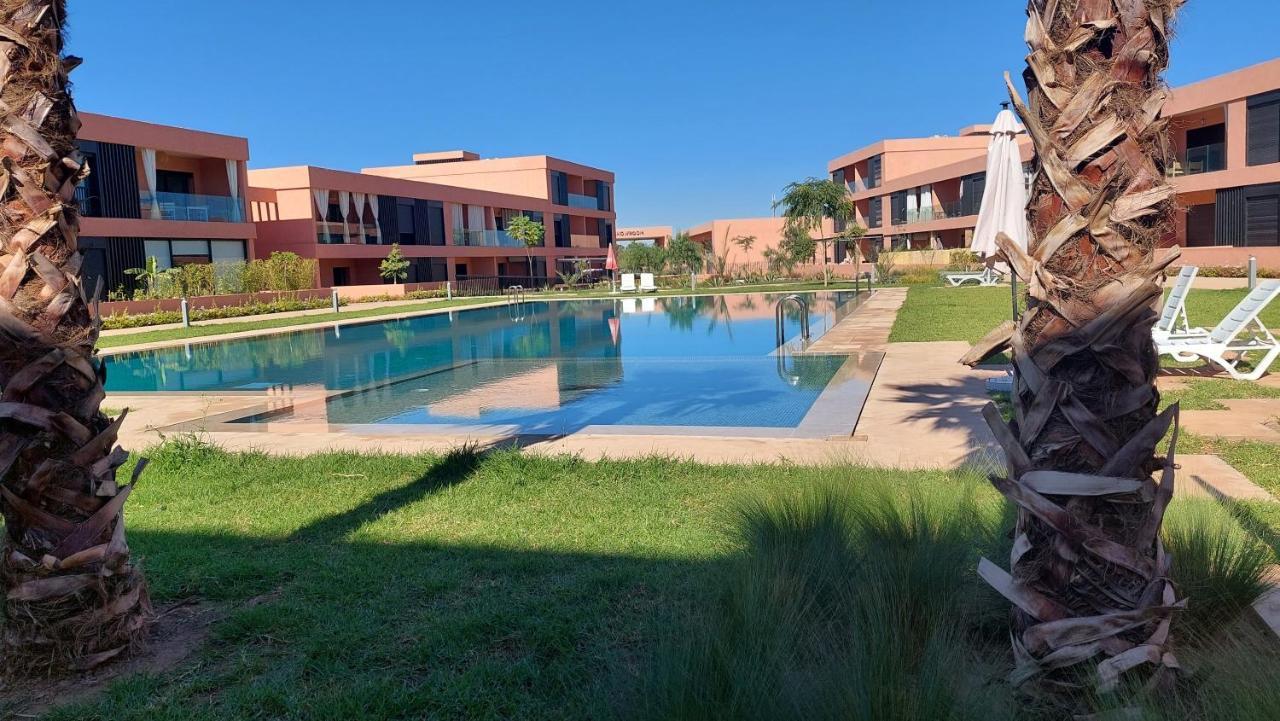 Appartement Bel Avec Piscine Sur Noria Golf Marrakech