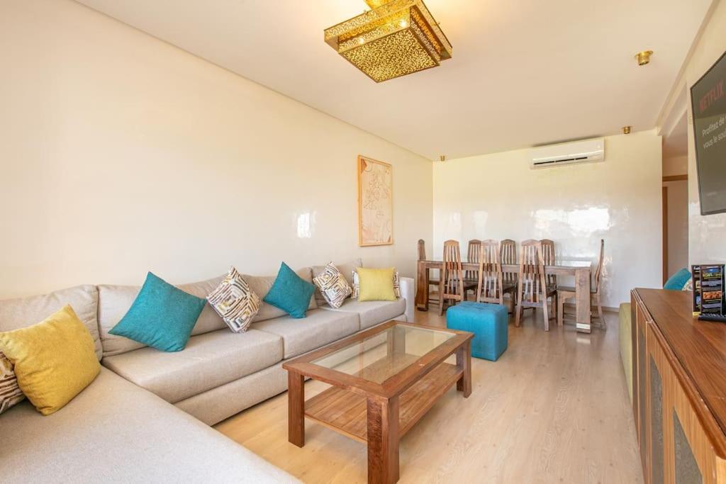 Golfique, Jardin, Piscine Appartement Marrakesh