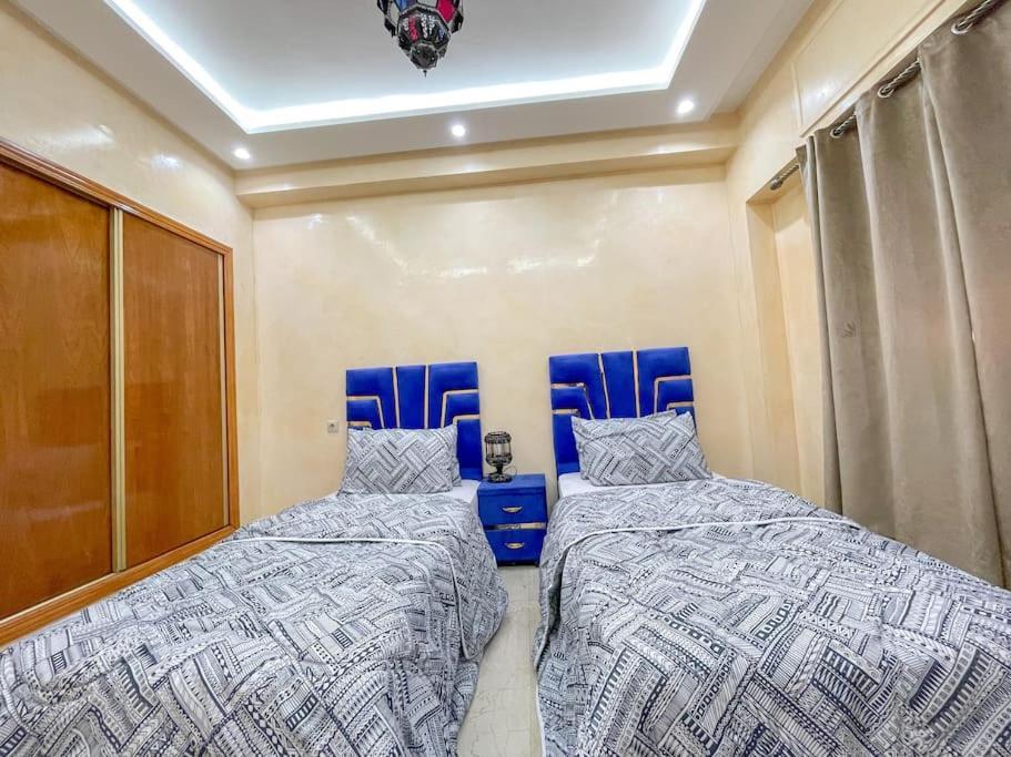 Luxury 3-bedrooms/terraces Gueliz Centre Appartamento Marrakesh