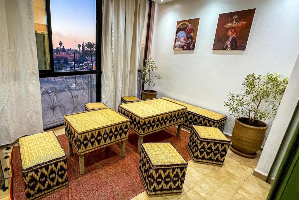 Luxury 3-bedrooms/terraces Gueliz Centre *