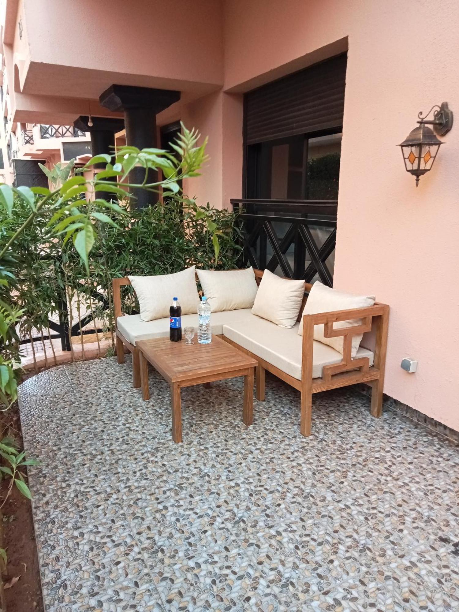 Somptueux Avec Terrasse Et Piscines Appartement Marrakesh