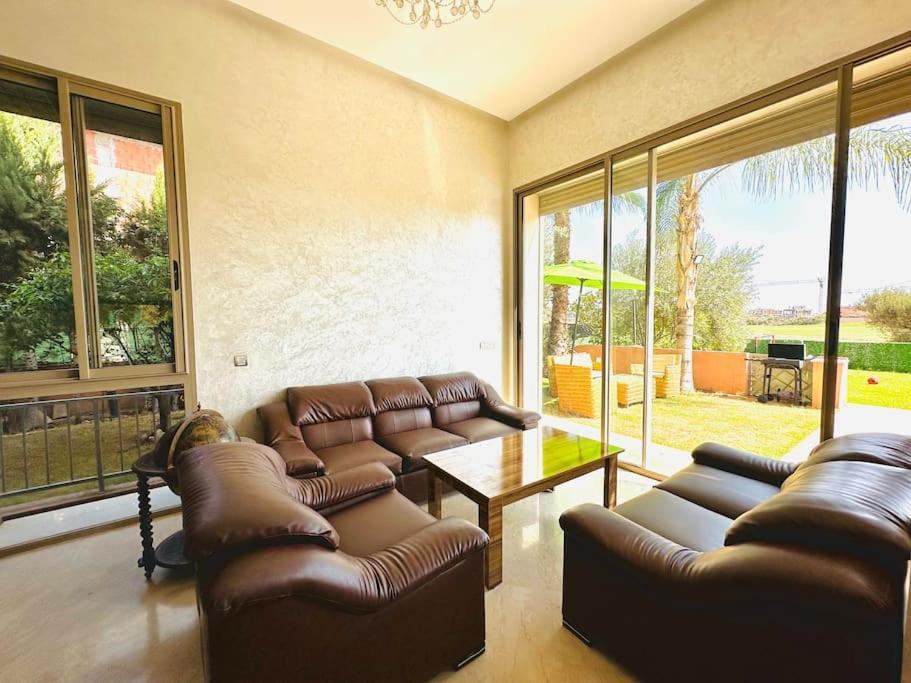 6 Min De Marrakech Sur Golf Piscine Privee Villa *