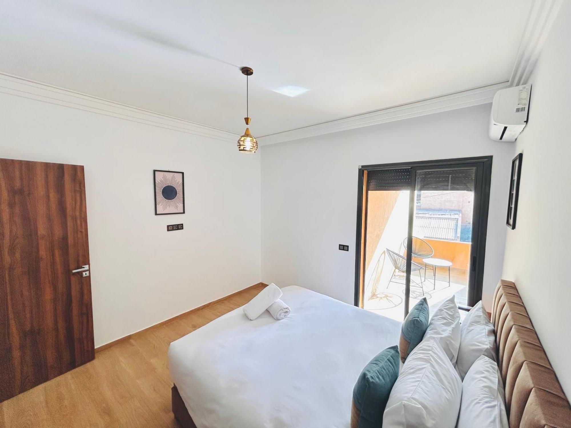 New In Gueliz, Pool, Balcony & Parking