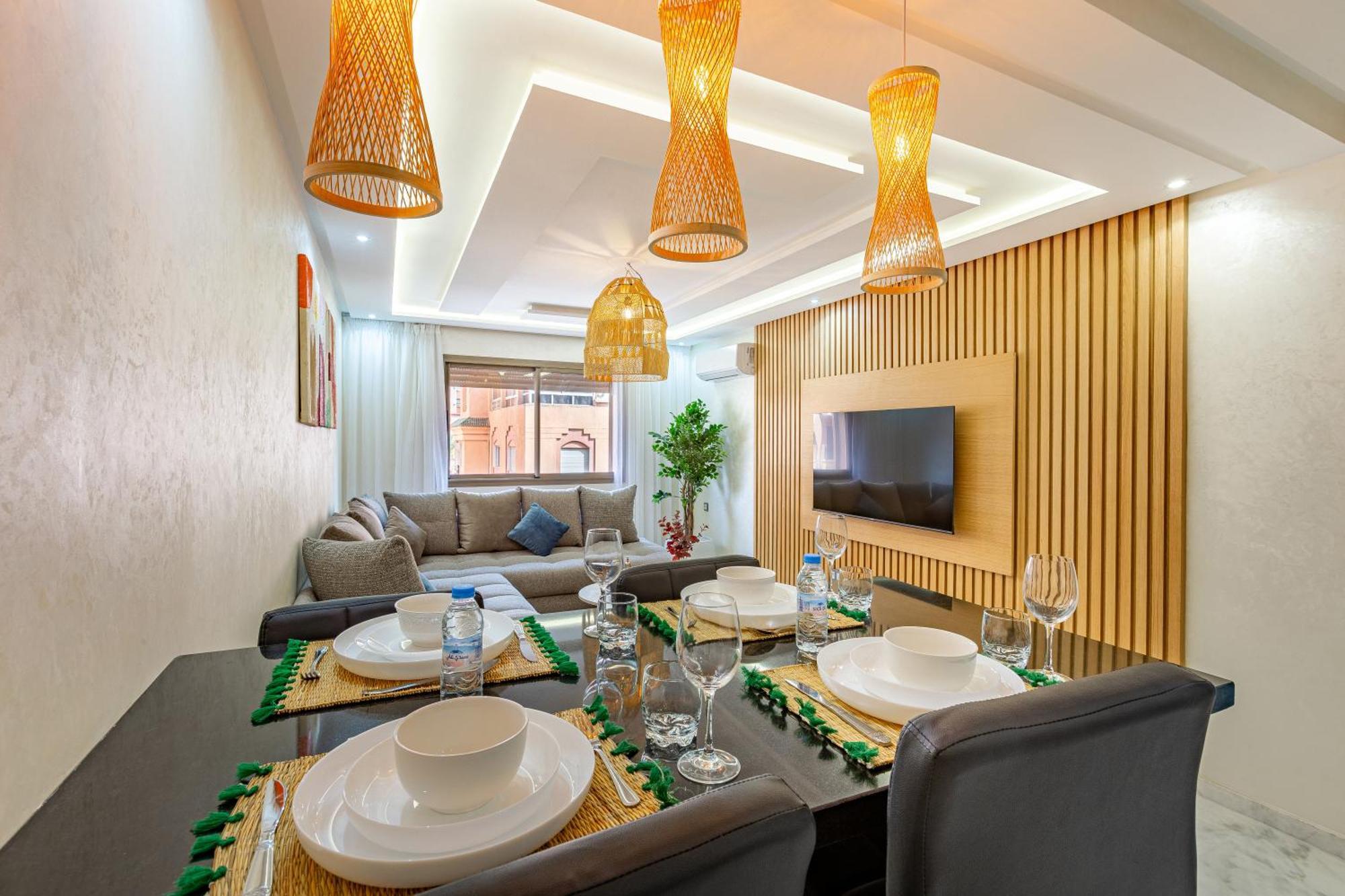 Charm Dans Le Triangle Tourisme De Marrakech ! Apartamento Marrakesh