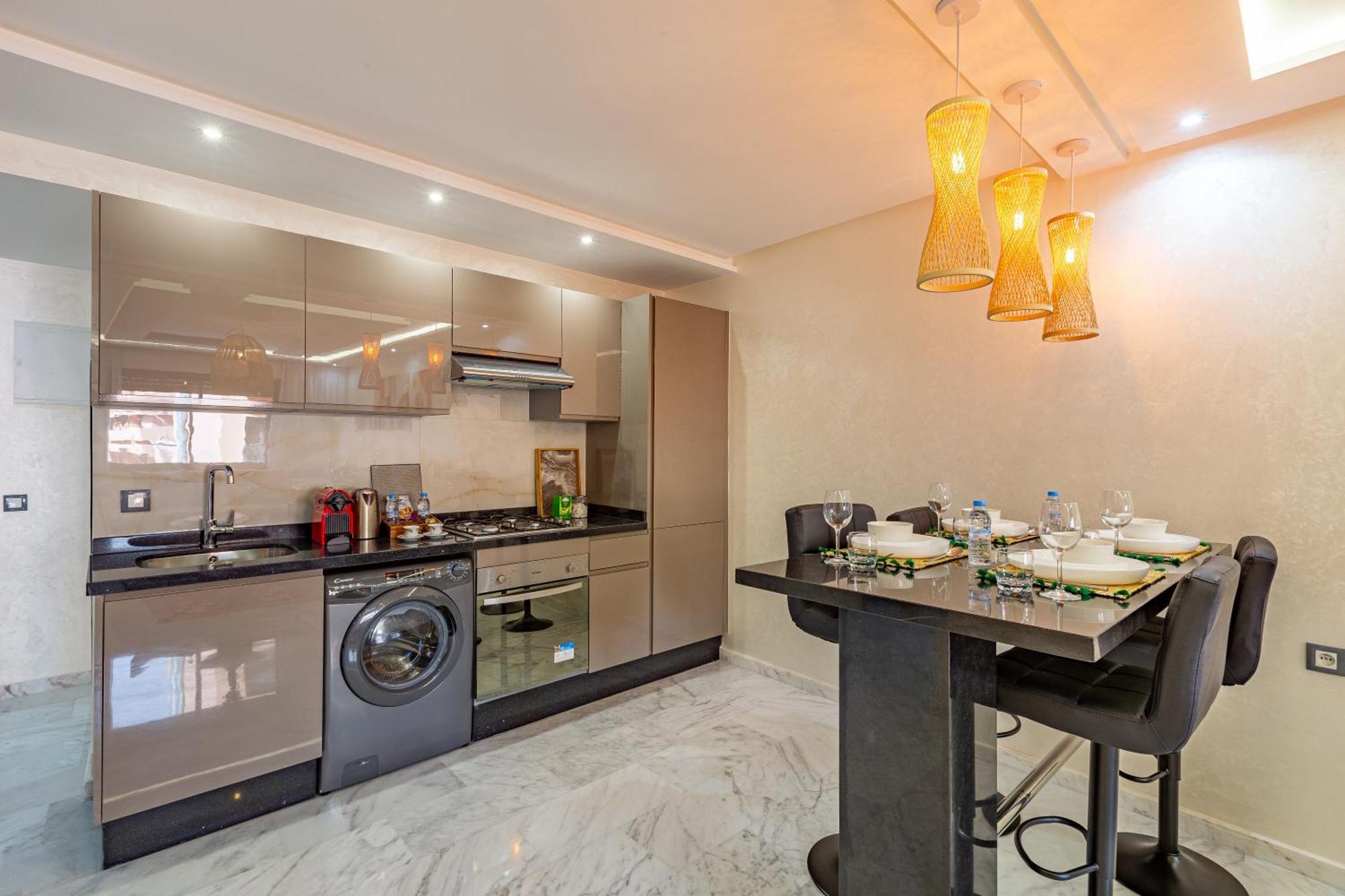 Apartamento Charm Dans Le Triangle Tourisme De Marrakech ! Marrakesh