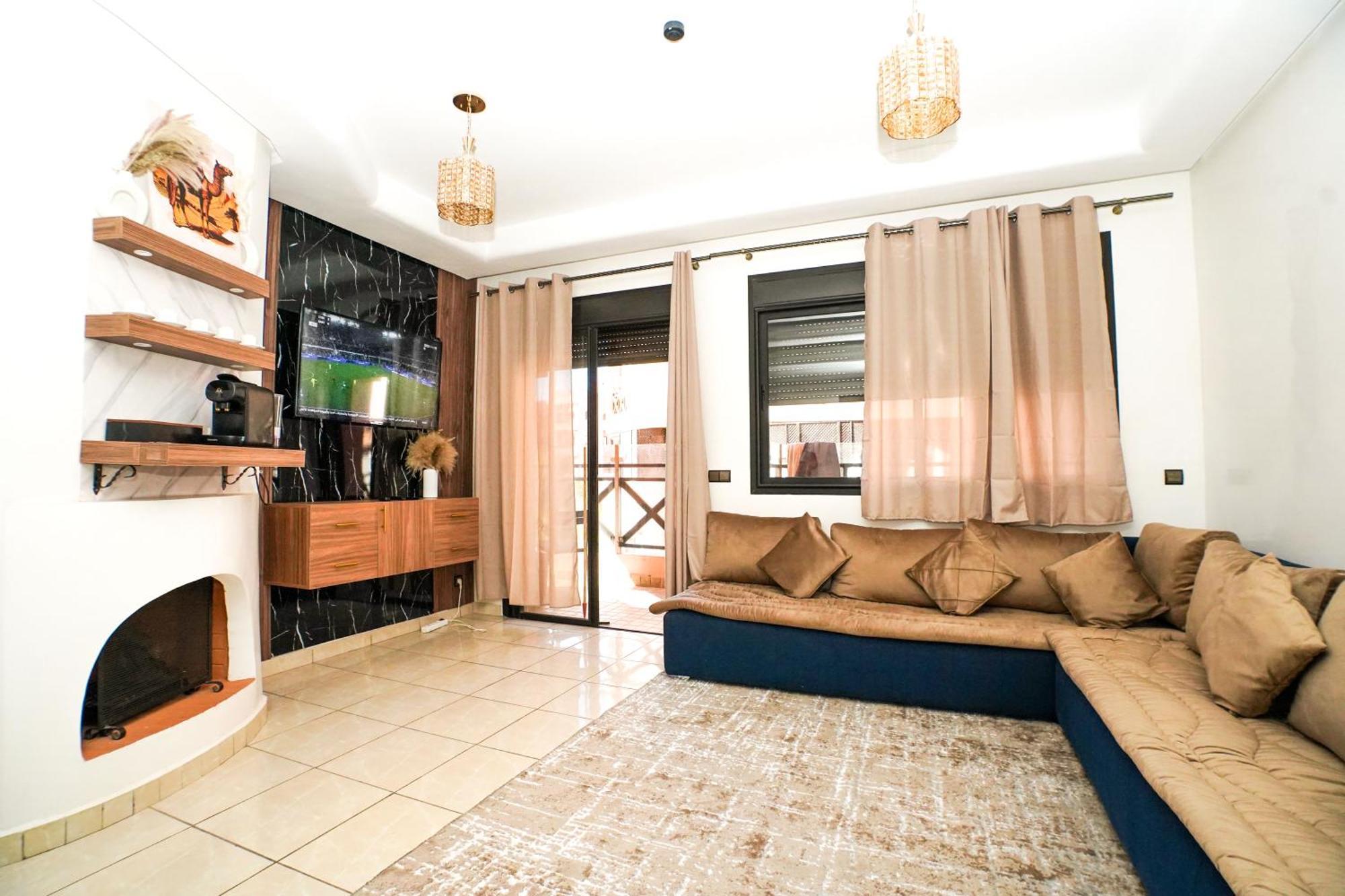 Appartement Chic Familiale A Marrakech, 5 Piscines, Vue Imprenable Marrakesh