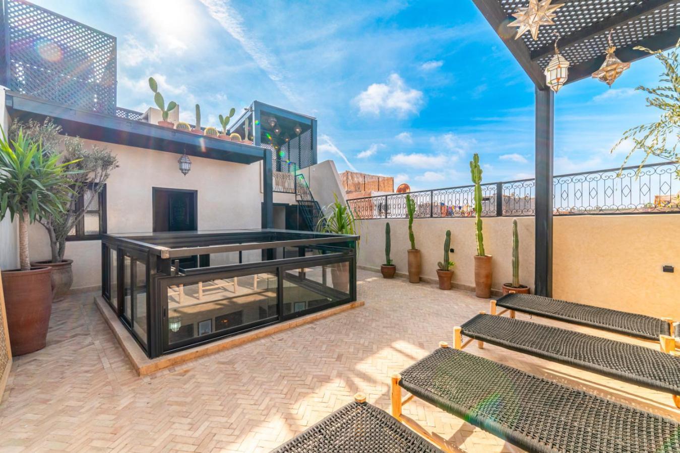 Riad Davia - Jacuzzi Rooftop - Breakfast Marrakesh