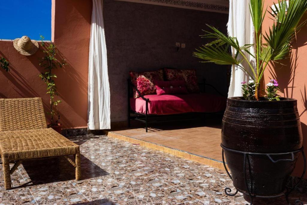Terrace With Atlas View Riad Marrakesh