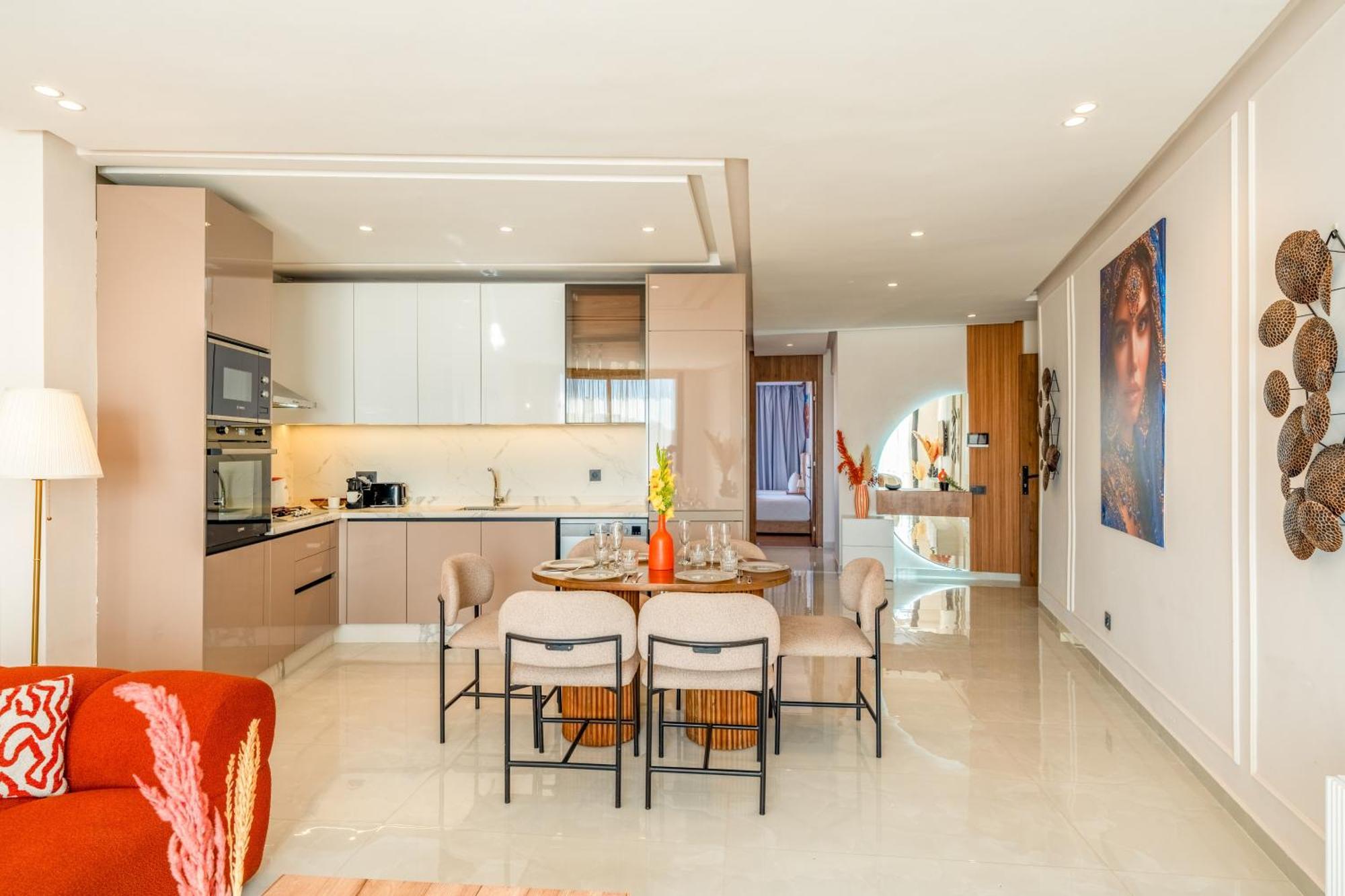 Appartement Luxe Urbain - 3 En Centre-ville Marrakesh