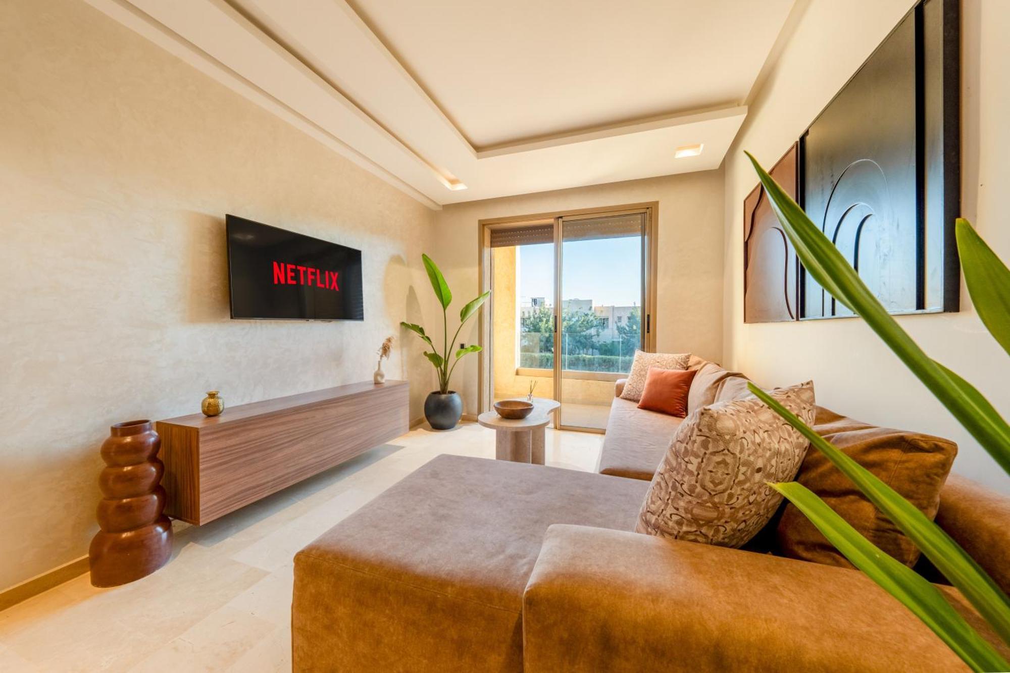 Paisible Avec Piscine Et Pres Du Golf Apartamento