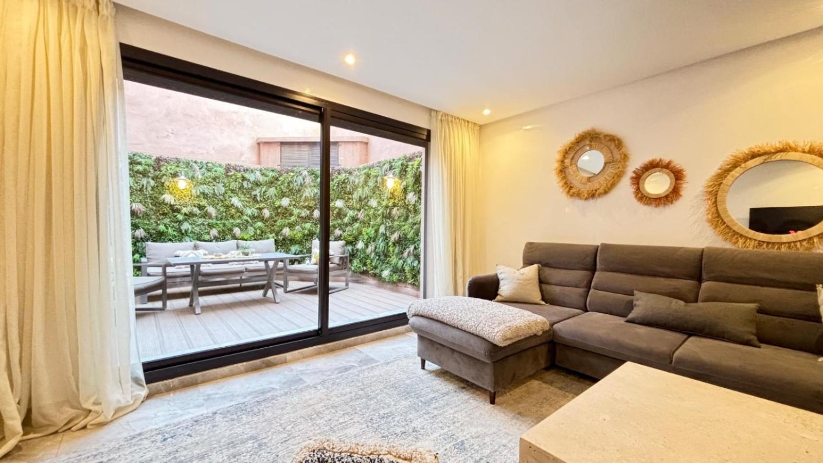 Luxueux Duplex Au Coeur Marrakech Appartement *