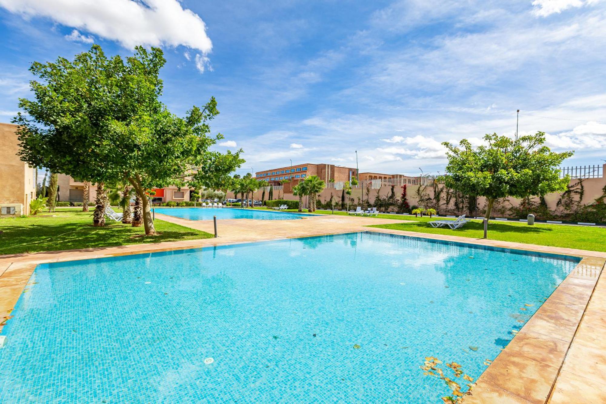 Confortable, Resid Privee, Rdc, Piscine, Bd Med6