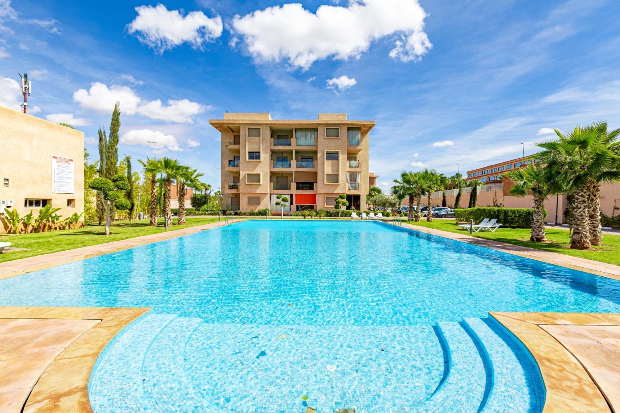 Confortable, Resid Privee, Rdc, Piscine, Bd Med6 Appartement Marrakesh