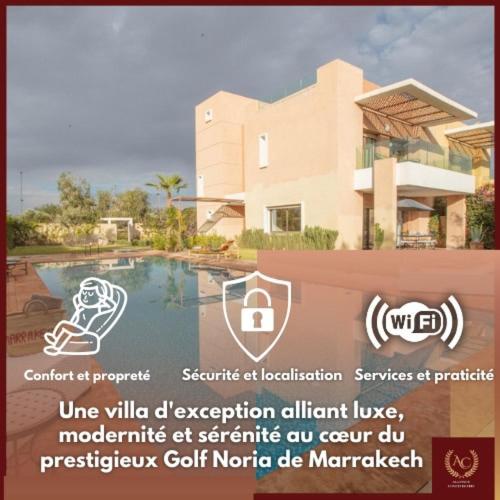 Villa Modern At Golf Noria Pool And Security