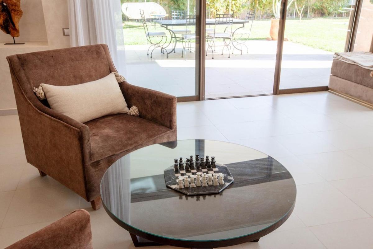 Villa Modern At Golf Noria Pool And Security Marrakesh
