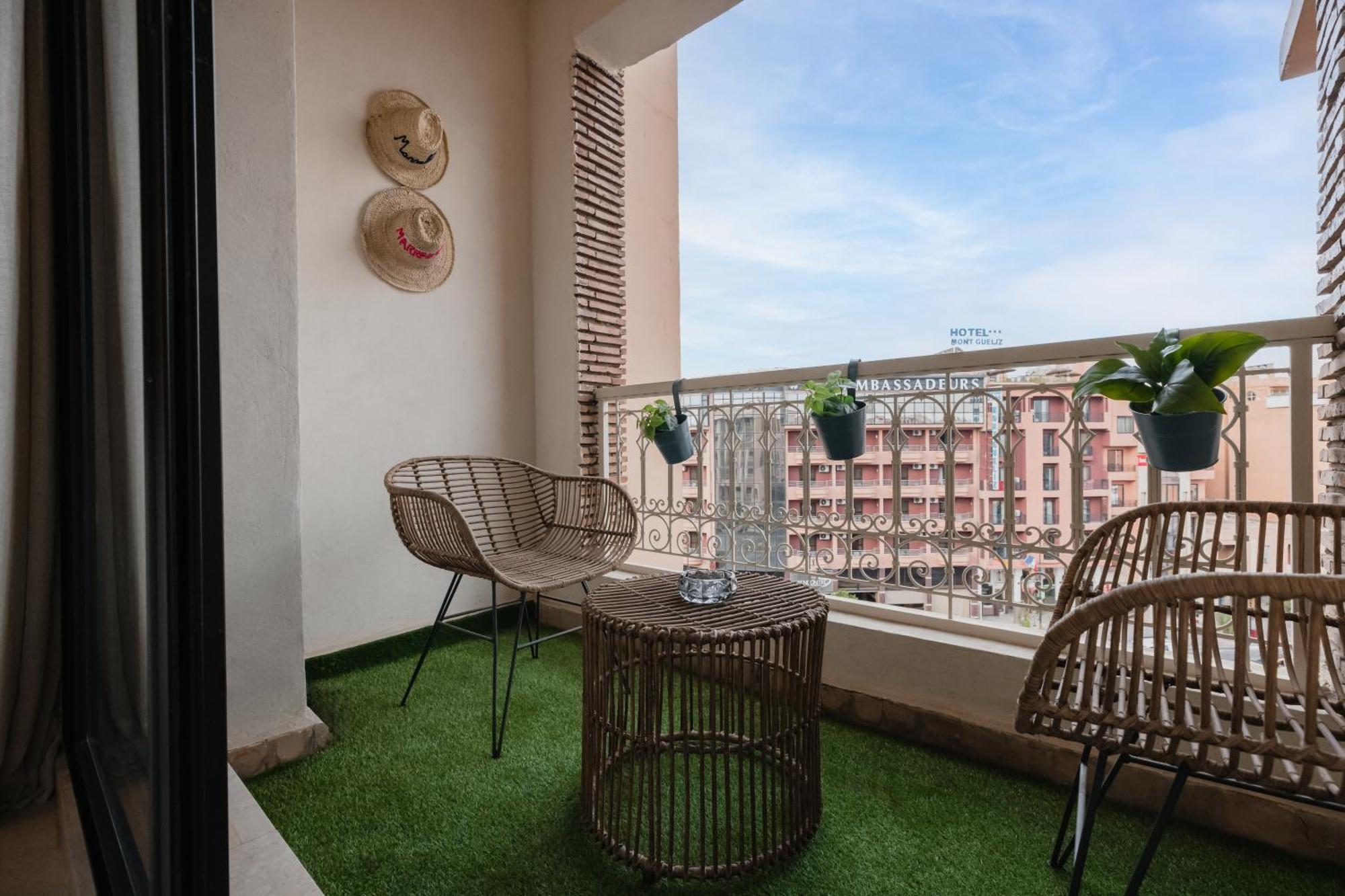 Appartement Chic With Pool And Gym In Gueliz