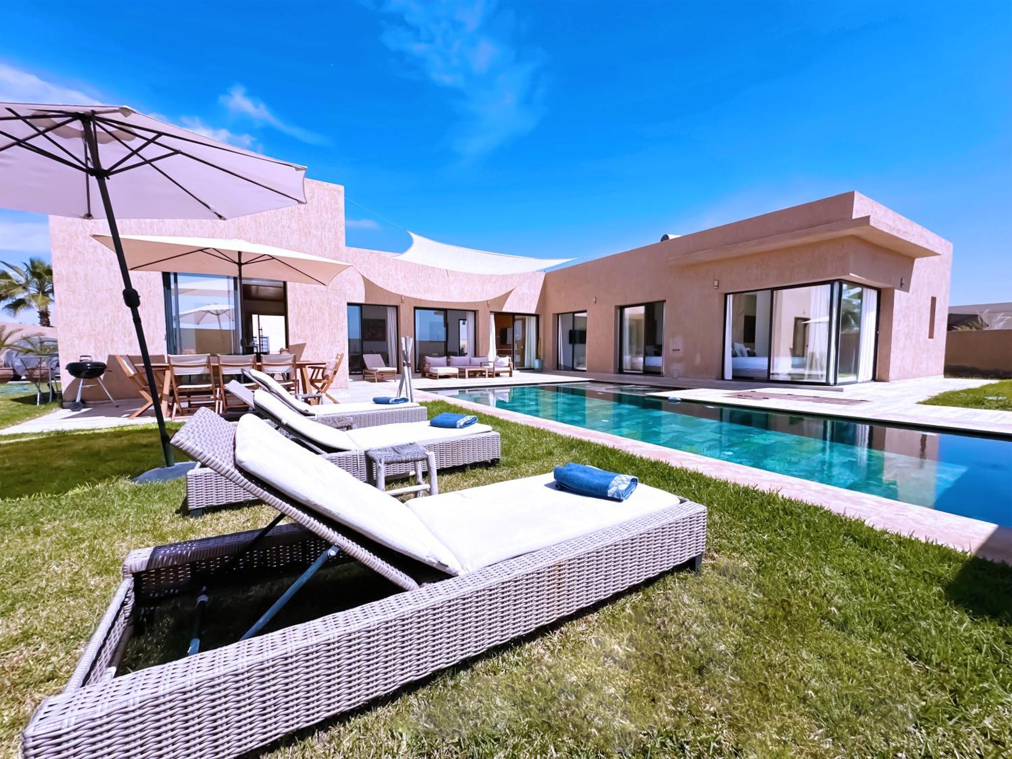 Elyssa! Modern Comfort & Pool & Hammam * Marrakesh