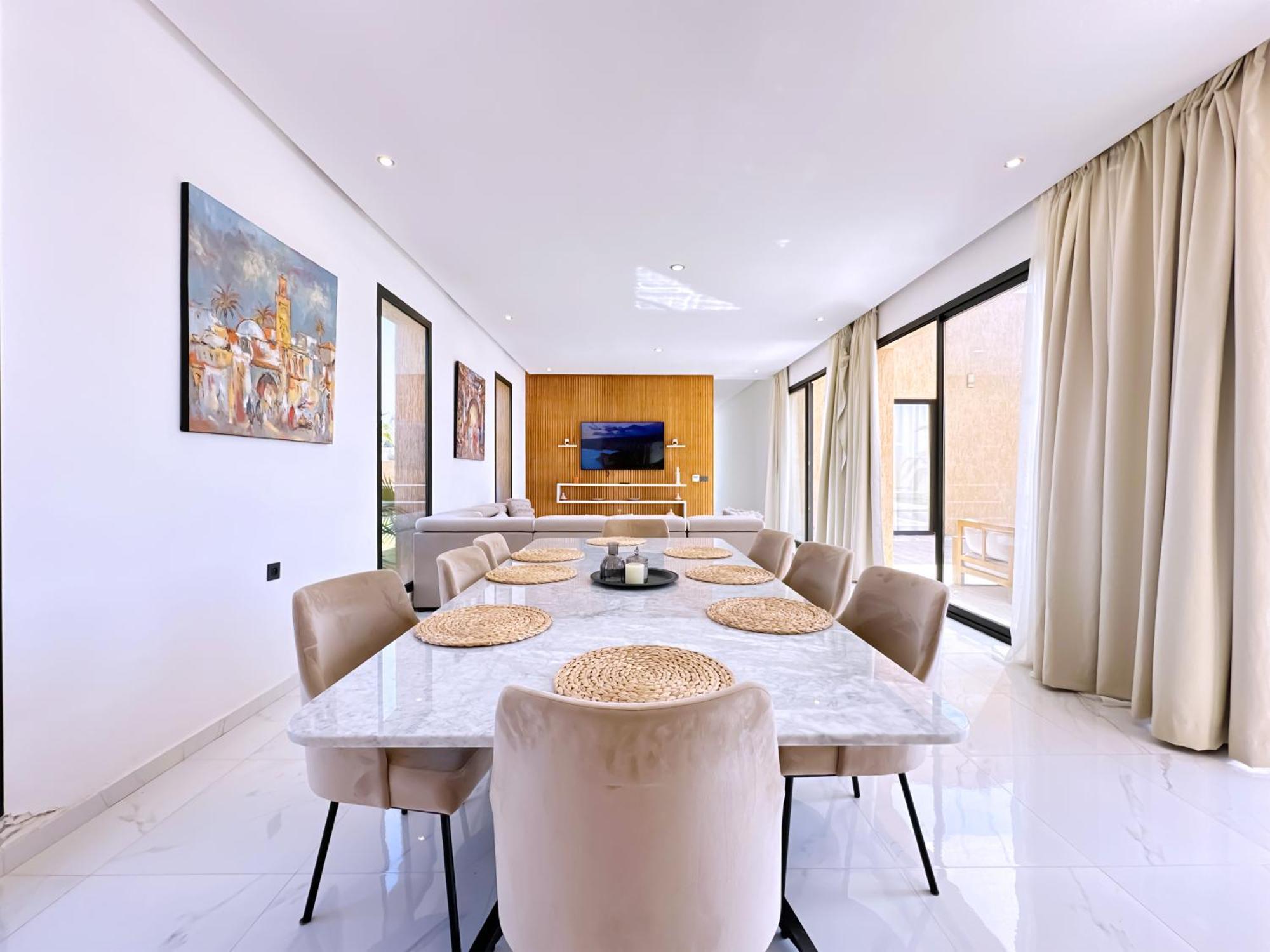 Villa Elyssa! Modern Comfort & Pool & Hammam Marrakesh