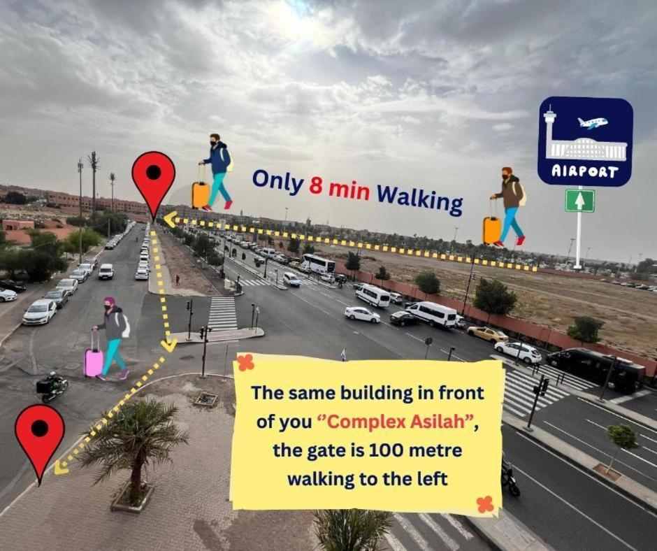 Appartement Julie Airport Authentic 5 Minutes Walking Only Marrakesh