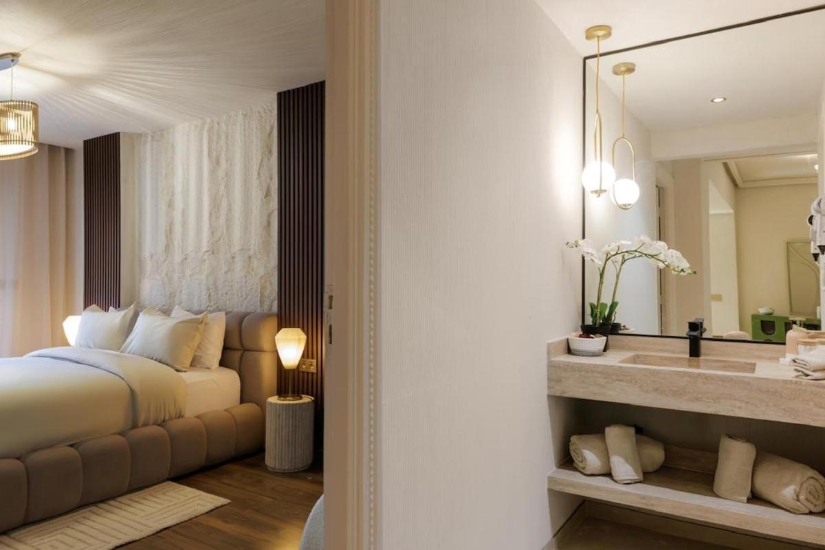 Appartement Gueliz Luxe Living Unique Design With Pool & Gym