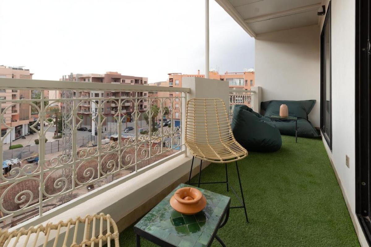 Gueliz Luxe Living Unique Design With Pool & Gym * Marrakesh