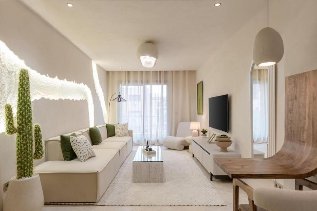 Gueliz Luxe Living Unique Design With Pool & Gym Appartement