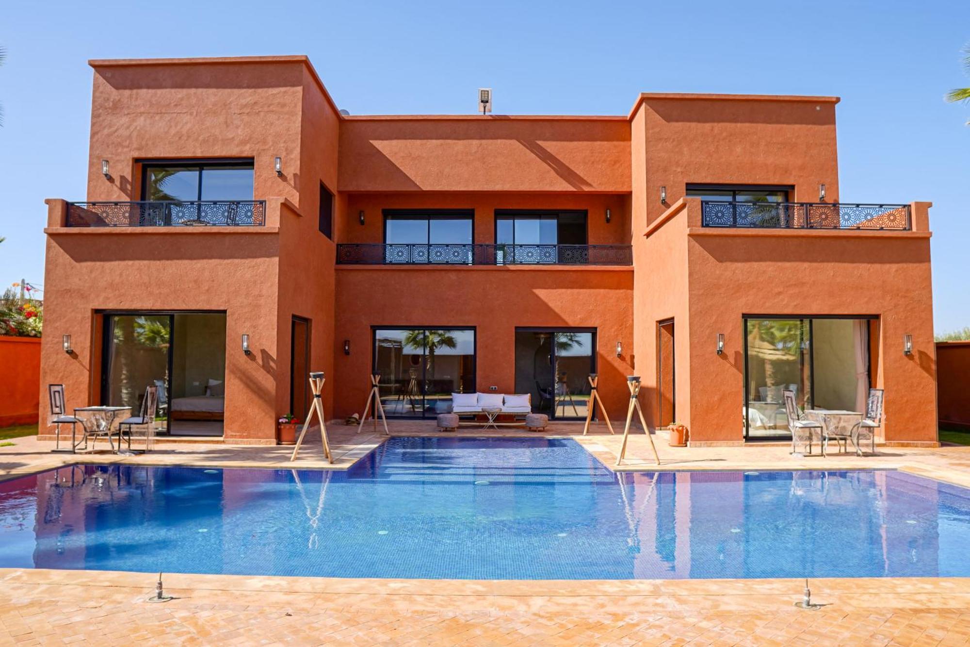 Nour Palace Avec Piscine Jaccuzi A Marrakech