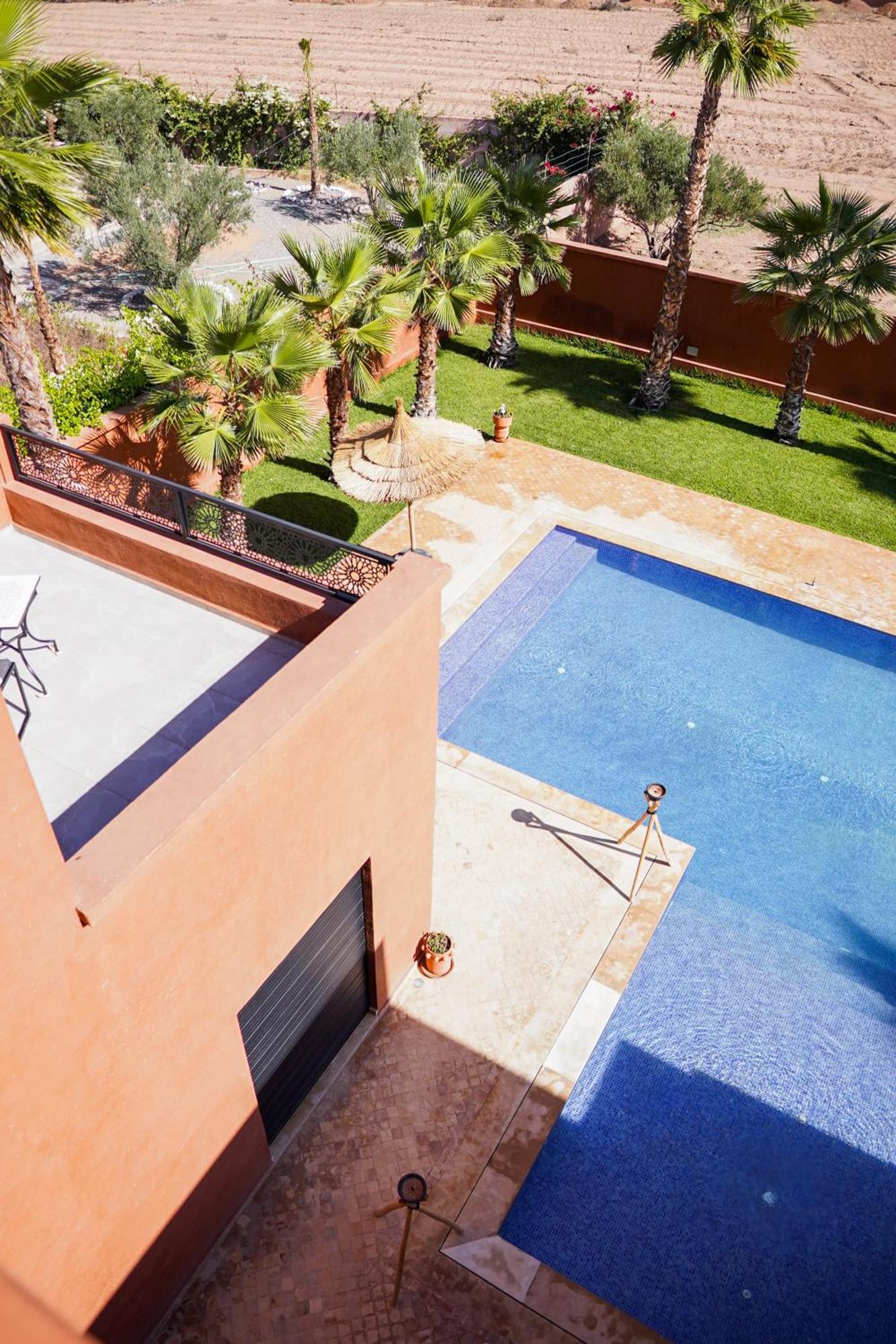 Nour Palace Avec Piscine Jaccuzi A Marrakech Villa *