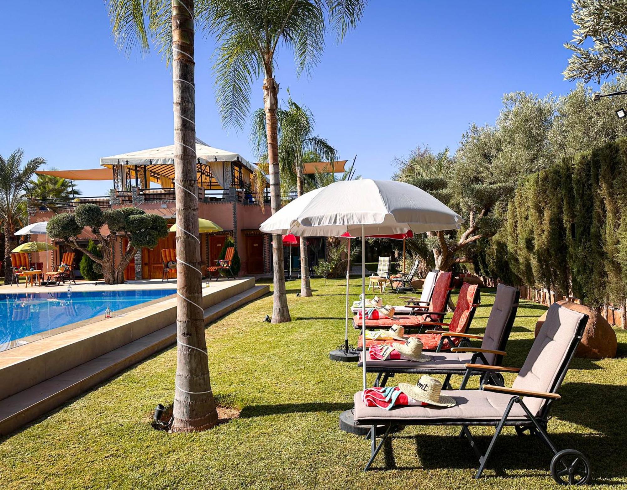 Gasthof Atlas Front Marrakesch