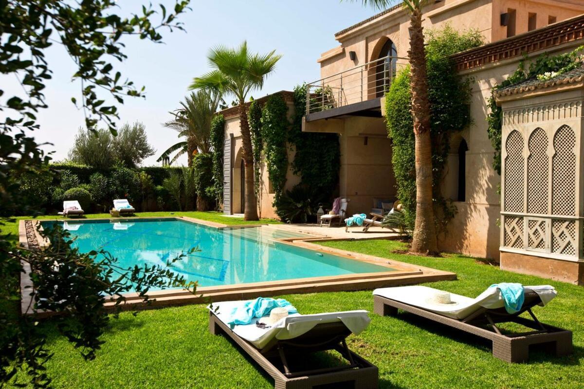 De Luxe Avec Piscine Sur Le Golf D'amelkis Villa Marrakesh