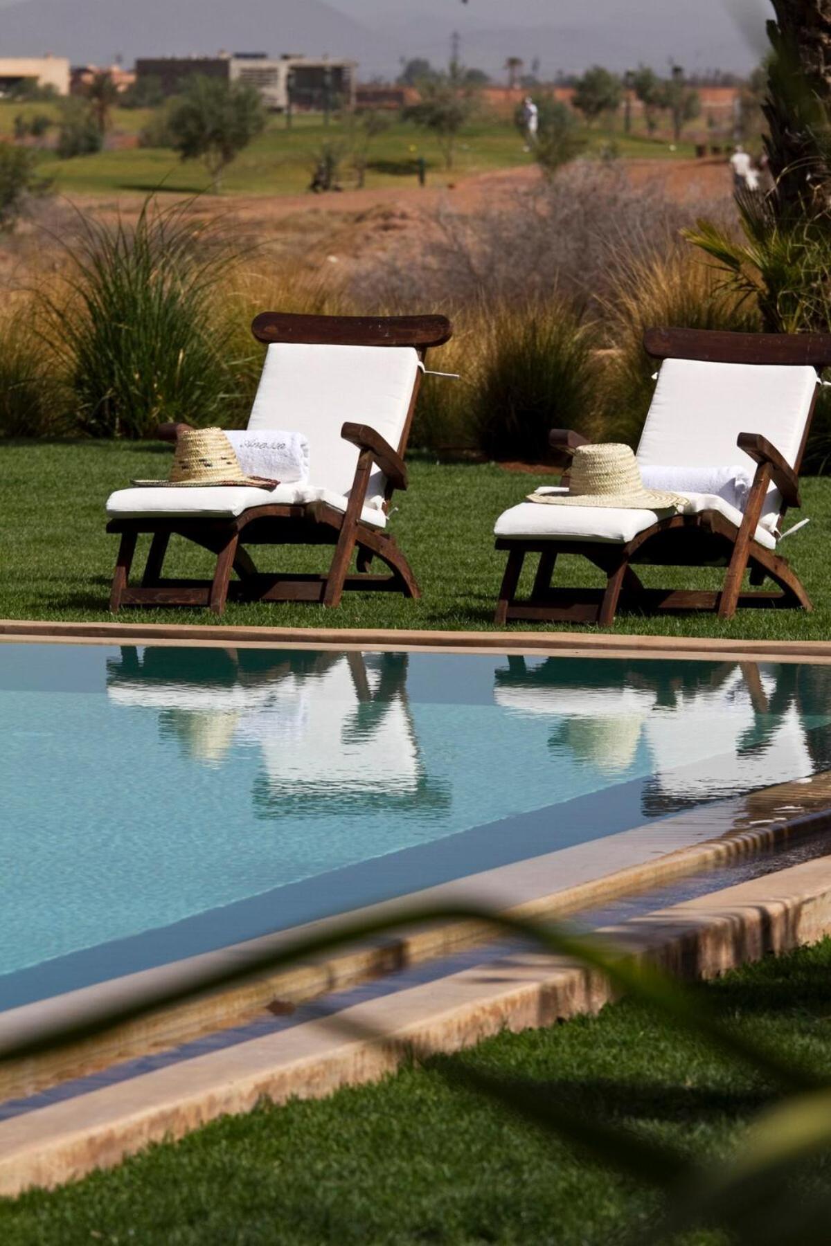 Villa De Luxe Avec Piscine Sur Le Golf D'amelkis