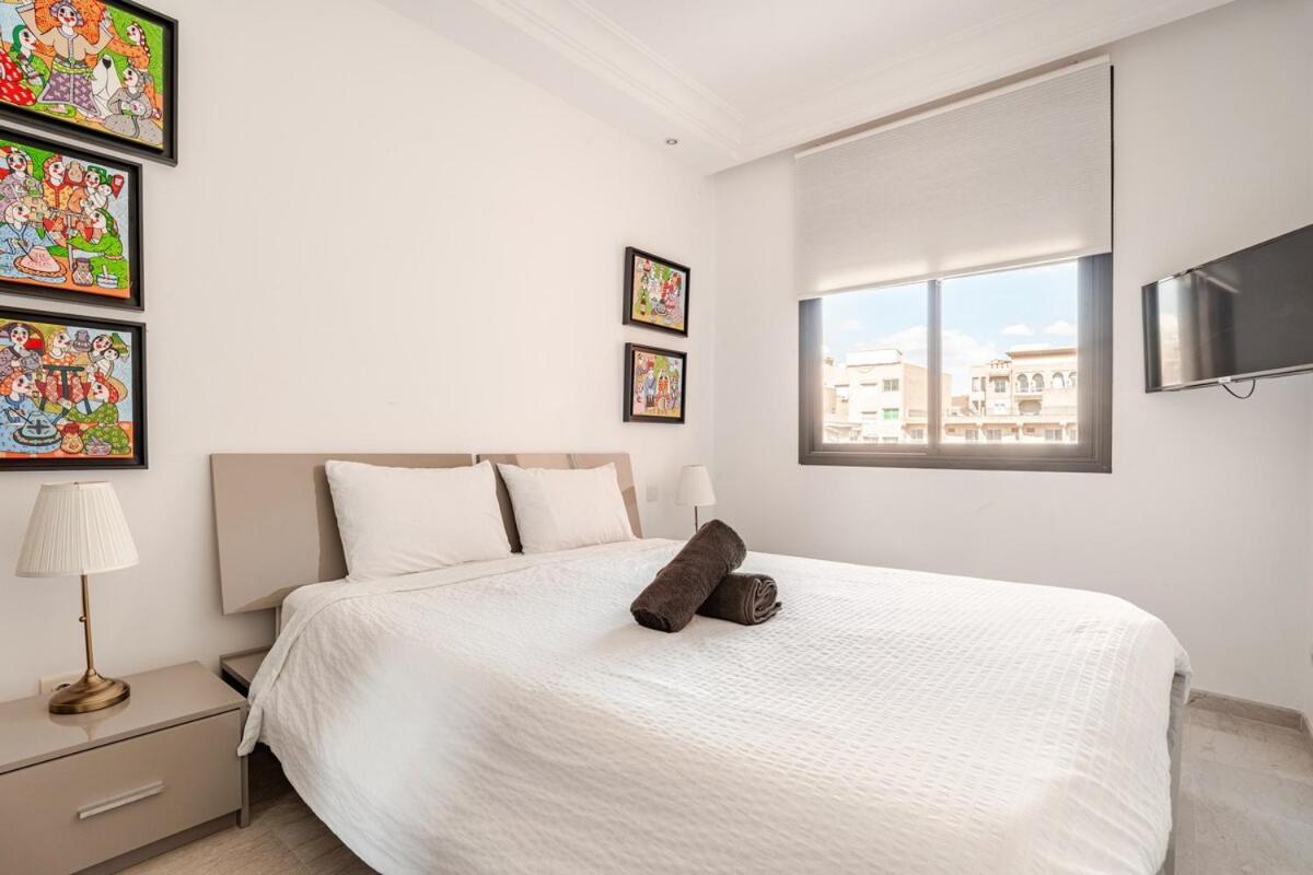 Sculpted Serenity - 2br Marrakech Center Gueliz Appartement *
