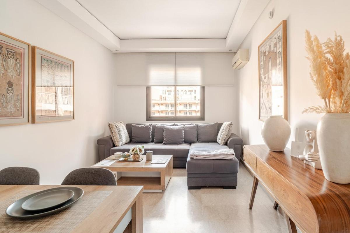 Sculpted Serenity - 2br Marrakech Center Gueliz Appartement Marrakesh